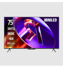 Телевизор Яндекс ТВ Станция Про MiniLED с Алисой, 75“, 4K UHD YNDX-00105 