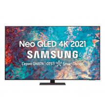 75" Телевизор Samsung QE75QN87AAU 2021, черненое серебро
